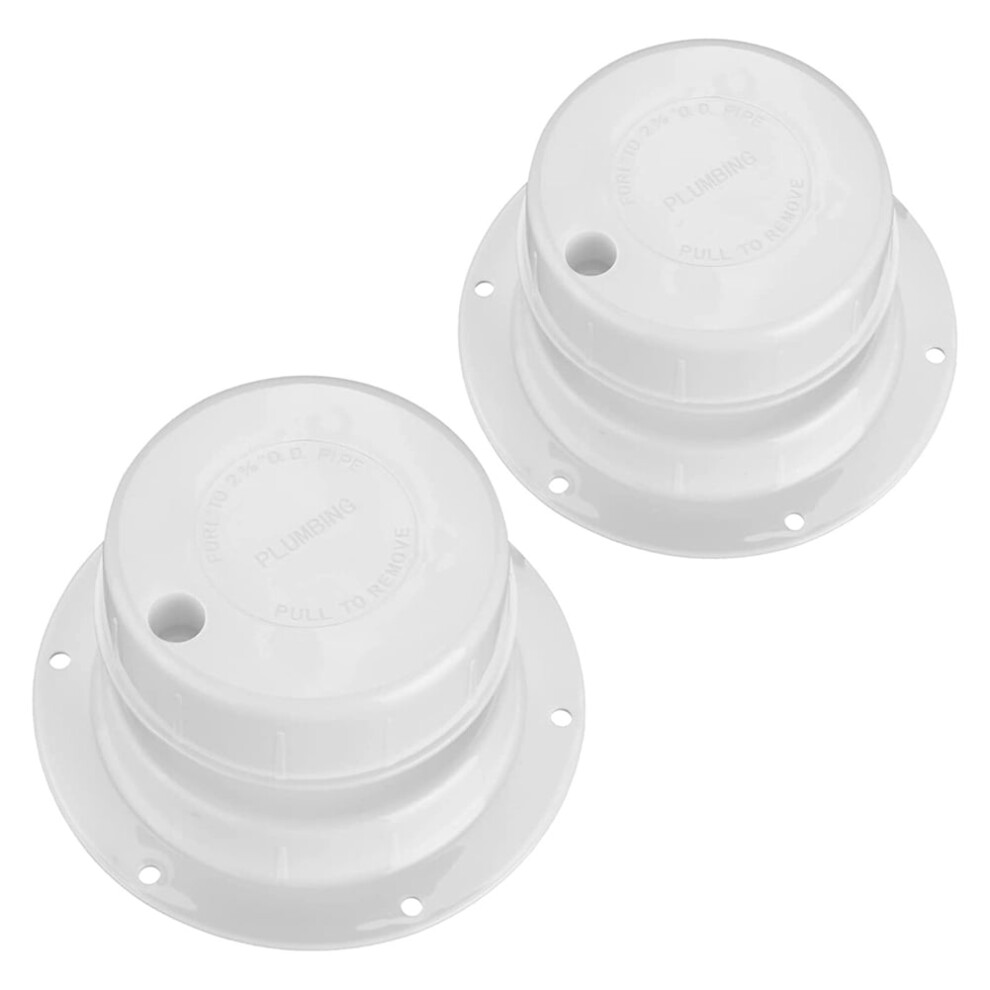 2Pcs Rv Duct Vent Cover Roof Vent Sewer Pipe Cover Universal Camper Trailer Conversion Accessories 9405492506831