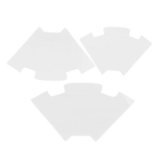 Lot de 3 règles de quilting transparentes multifonctionnelles pour la couture de portefeuilles et de sacs à main