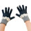 Women's Windproof Knit Gloves with Flower Pattern 1