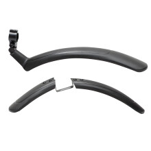 Lightweight Black Bike Mud Guard Fits Rear Frame Or Seat Post for Mountain Bikes