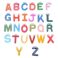 Lettres magnétiques Tizuqe Alphabet Aimants de réfrigérateur ABC colorés Éducation préscolaire