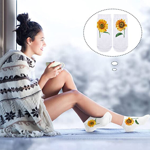 5 Pairs/set Blank Socks For Sublimation Blank Printable White Sublimation Socks 2