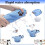 Microfiber Dog Towel Soft Absorbent 31x16 inch Blue 4