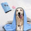 Microfiber Dog Towel Soft Absorbent 31x16 inch Blue 8