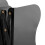 Large Black Iron Retractable Flexible Bookends for Office Desk 1