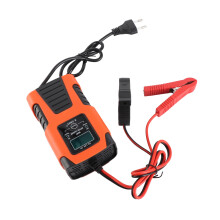 Caricabatterie mantenitore automatico intelligente ABS 6V-12V 2A