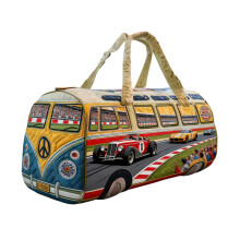 Willtoo 60s Bohemian Style Quilted Duffle Bag, Retro Travel Bags for Women, Original Boho Weekender Bag with Adjustable Strap for Gym