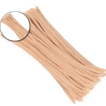 100 Pcs Pipe Cleaners – Candy Colors Craft Stem Wires for DIY Flower Bouquets, Floral Arrangements – Bendable, Twistable Chenille Stems