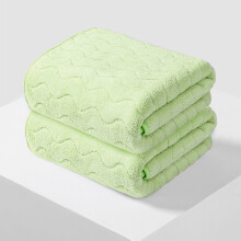 2Pcs Microfiber Bath Towels, Soft Absorbent, Lint-Free, Fade-Resistant, Fast-Drying, Oversized for Sport/Travel/Yoga/SPA