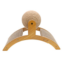 Cat Scratching Post Ferris Wheel with Sisal Balls