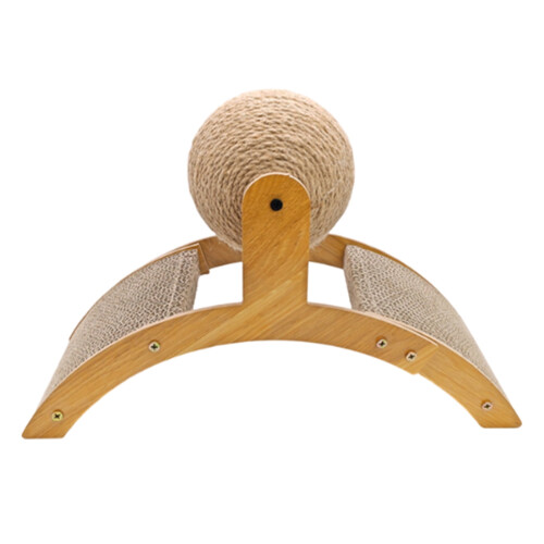 Cat Scratching Post Ferris Wheel with Sisal Balls