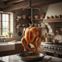 Stocking Turkey Hook For And Roasting Versatile For Hanging And Cooking Chicken Goose Hooks Are Sturdy And Durable. White Elephant