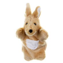 Cute Cartoon Animal Doll Kids Glove Hand Puppet kangaroos Finger Toys