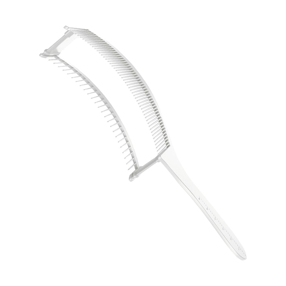 Haircut Fade Comb Dual-Layer Curved for Clipper Guidance