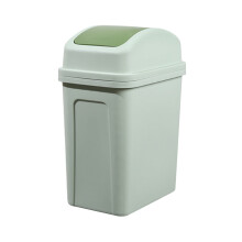 6-Gal Swing Lid Trash Can Leakproof Space-Saving