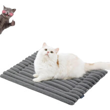 Cat Bed, Self Warming Pet Bed, Warming Pet Mat, Machine Washable, Warm Pet Mat/Cage Blanket