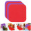 Assorted Color Rubber Jar Opener Pads Easy Storage and 1
