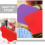 Assorted Color Rubber Jar Opener Pads Easy Storage and 4