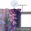 Purple Floral Valance Curtains 54x18 in 2 Panel 5