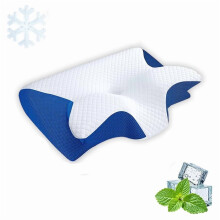 Ornexis Migraine Pillow – Ergonomic Cervical Neck Pillow with Adaptive Foam, Compatible with All Sleep Positions