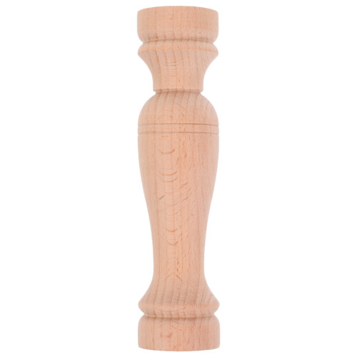 Khaki Wood Baluster Posts Roman Style 4-Pack