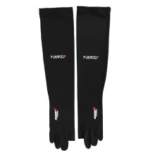 (Y Shaped Ice Sleeve Black) Cooling Arm Sleeves for Women & Men - Moisture-Wicking