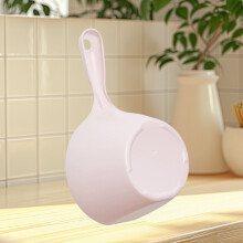 Thickened Plastic Water Ladle Kitchen Scoop Long Handle Durable BPA-Free Dishwasher Safe for Cooking Soup Rice Serving Outdoor Camping Picnics