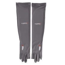 (Y Shaped Ice Sleeve Gray) Cooling Arm Sleeves for Women & Men - Moisture-Wicking