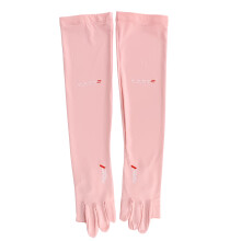 (Y Shaped Ice Sleeves Pink) Cooling Arm Sleeves for Women & Men - Moisture-Wicking