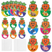 Easter Candy Carrot Cookies Self-Sealing 48pcs