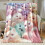 Fluffy White Cats Flannel Blanket Soft Warm 280GSM 3 Sizes 1