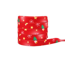 Dpityserensio Christmas Shoelaces 47in Flat Themed Holiday Gift Novelty Sneaker Laces 1 Pair Xmas Gifts