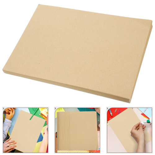 Handmade Khaki Paperboard for Scrapbooking 1 Pack 1
