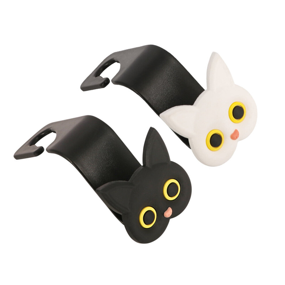 Vehicle Back Seats Headrest Hook Hanger for Purse Grocery Bag Handbag Back Seats Storage Organizers Hanger