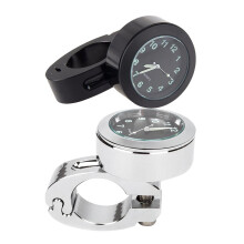 2pcs Motorcycle Handlebar Clock Motocross Clock Motorbike Handlebar Clock For Riding