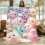 Fluffy White Cats Flannel Blanket Soft Warm 280GSM 3 Sizes 5