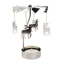 Rotary Holder Creative Rotating Candlestick Tea Light Holder Party Gift for Women Wife Children Girl