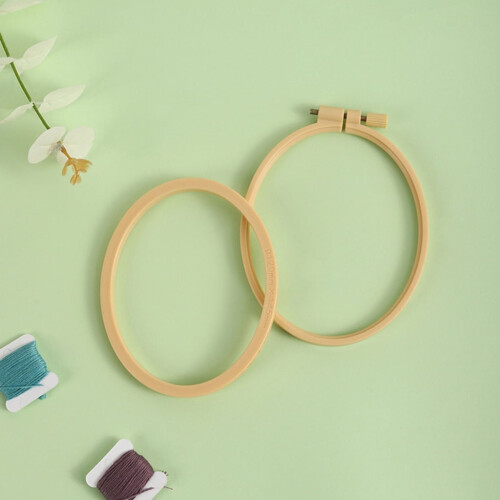 Embroidery Hoop Oval Spring Clip 4 pcs 2
