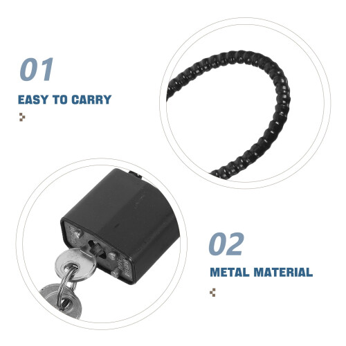 High Security Cabinet Locks with Keys 1 Set 2