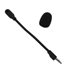 Flexible Noise Reductions Gaming Microphone 3.5mm Plugs Suitable for Select Model Wireless Headsets And Laptops