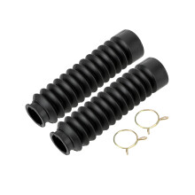 2pcs Shock Protector Motorcycle Front Fork Cover Gaiters Boot for ZJ125 125 CG125 Rubber Cover Easy Installation