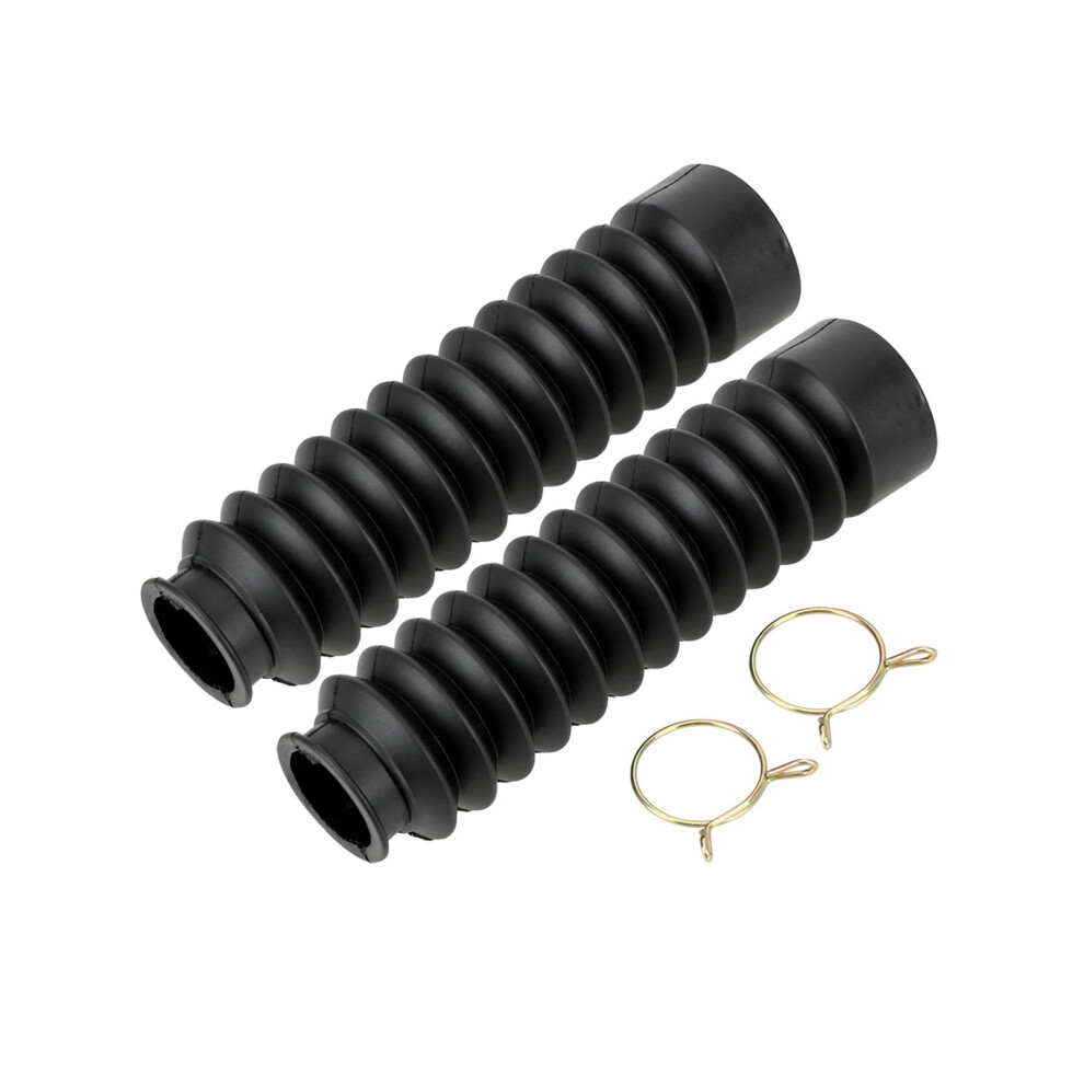 2Pcs Shock Protector Motorcycle Front Fork Cover Gaiters Boot For Zj125 125 Cg125 Rubber Cover Easy Installation 9132278127842
