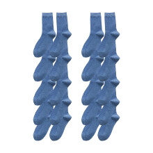 Meias cano médio masculinas, meias de corrida, meias esportivas masculinas, meias casuais respiráveis, meias respiráveis masculinas (10 unidades),