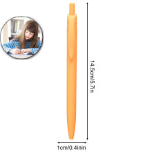 Stylos gel rétractables de 0,5 mm – Écriture fluide, sans bavure et résistants à la décoloration – Couleurs éclatantes pour le journal