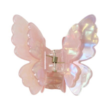 (Colorful Powder) Butterfly Hair Clips for Thick Hair Styling