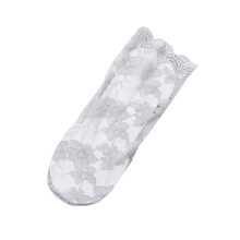 Transparante sokken, sokken met ruches voor dames, enkelsokken voor dames, effen kanten sokken, ademende sokken, antislip sokken, kanten sokken (5