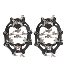 Ice Traction Cleats Stainless Steel Studs 19-Tooth