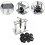 Watch Case Press Tool Kit with 13 or 19 Dies for Back Cover 2