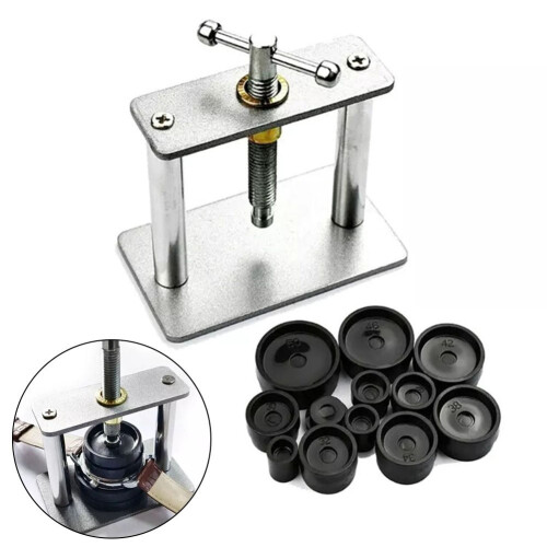 Watch Case Press Tool Kit with 13 or 19 Dies for Back Cover 2