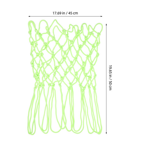 Cesta de basquete portátil verde claro, pacote com 1 unidade, 19,7 x 17,7 x 17,7 polegadas 1